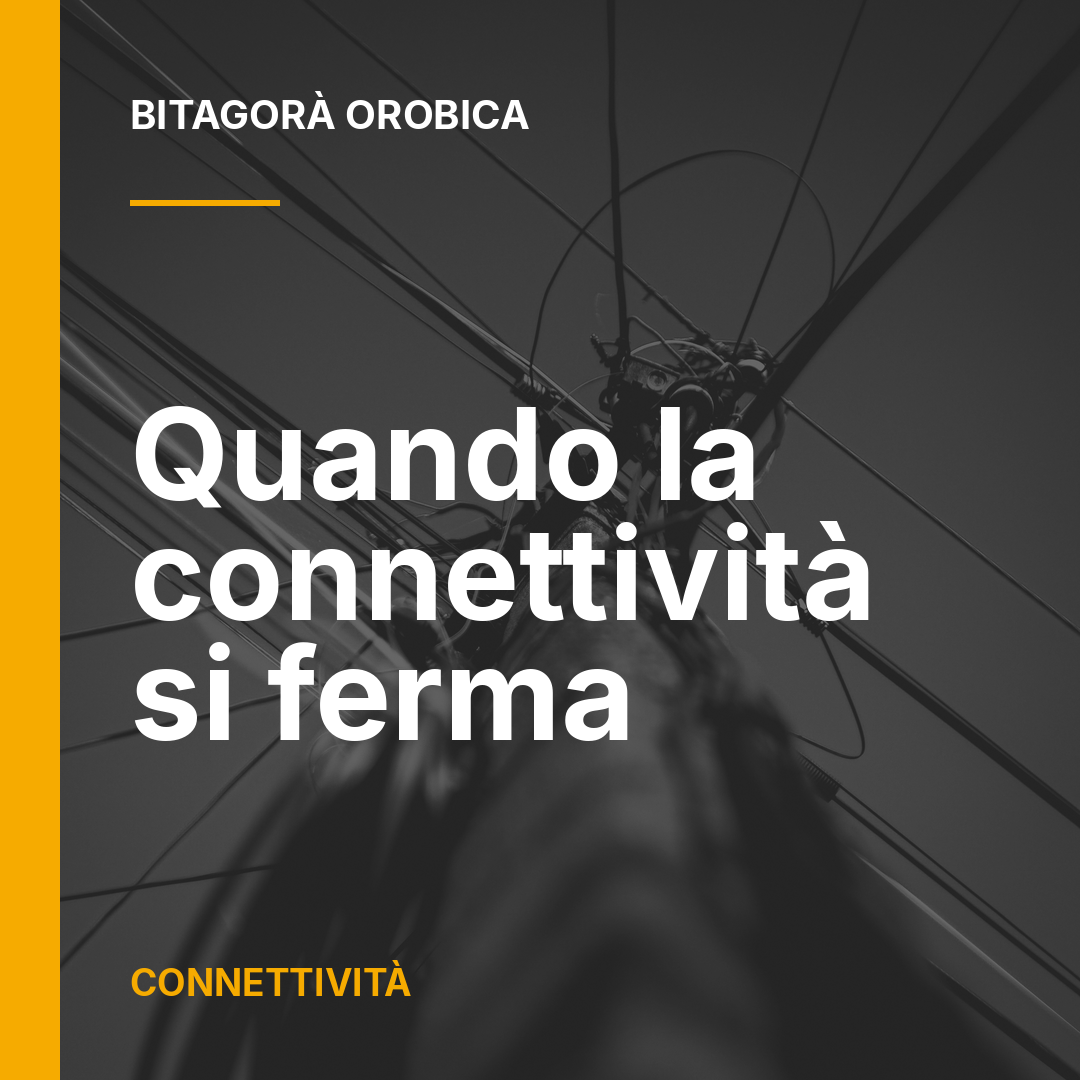 Connettivita aziendale: linea internet e backup
